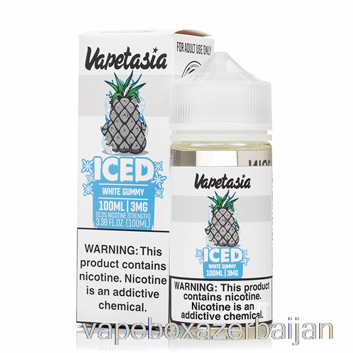 Vape Smoke ICED White Gummy - Vapetasia - 100mL 3mg